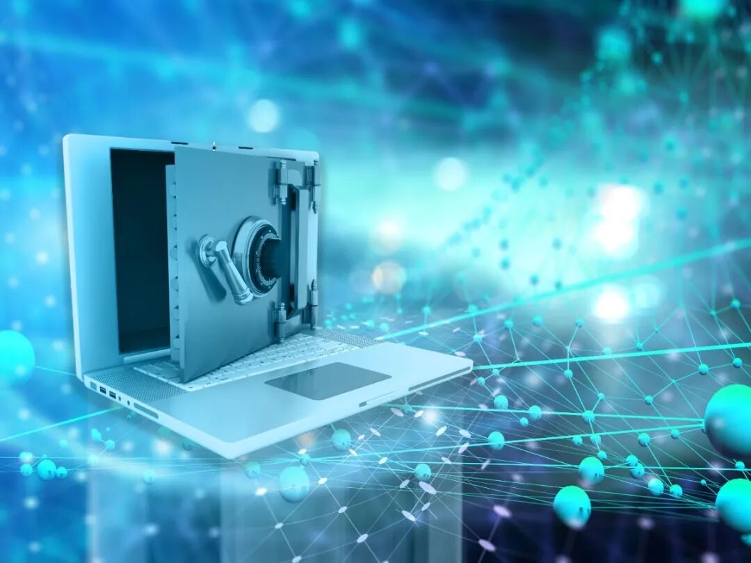 3D render of a technical conceptual background depicting computer security 2301.jpg